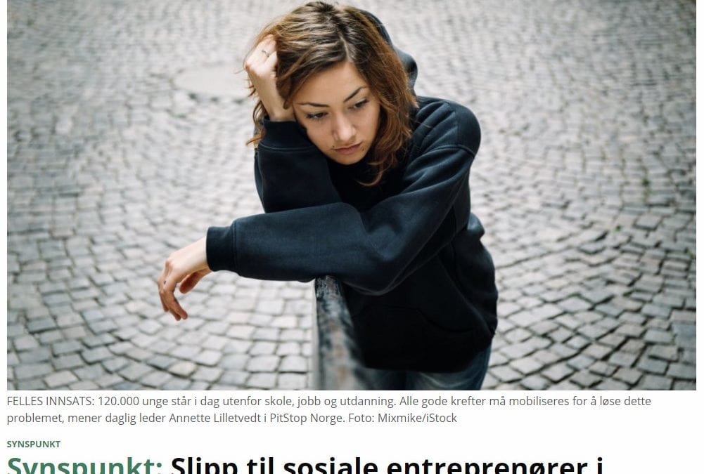 Velferd.no: Slipp til sosiale entreprenører i kampen mot ungt utenforskap