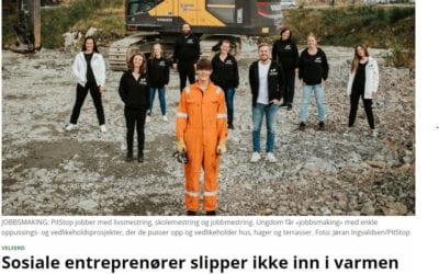 Velferd.no: Sosiale entreprenører slipper ikke inn i varmen